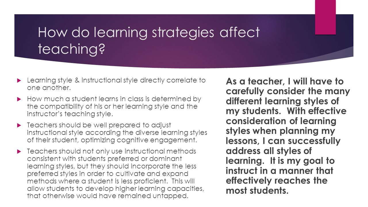 Learning styles and how they are complemented by Learning Management